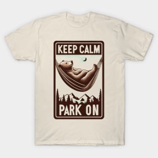 "Keep Calm, Park on" National Park Service T-Shirt